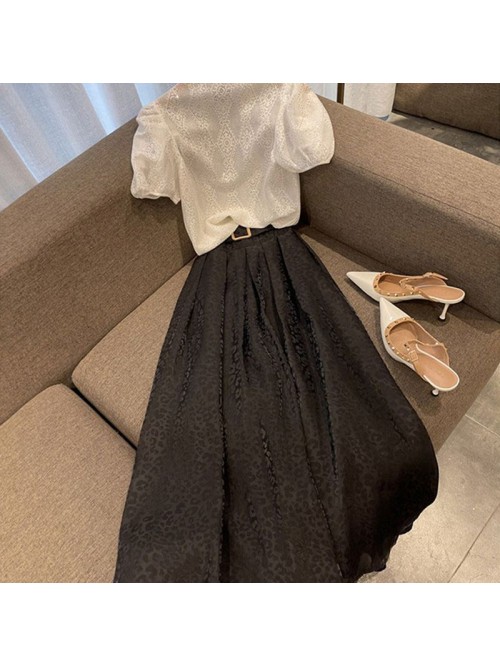 early spring new women's chic long skirt fash... early spring new women's chic long skirt fash...