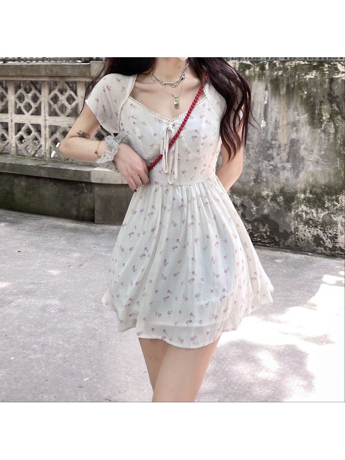 Molly in the heart white moonlight long and short black rice white 2 color Jasmine thin waist dress   Molly in the heart white moonlight long and short black rice white 2 color Jasmine thin waist dress