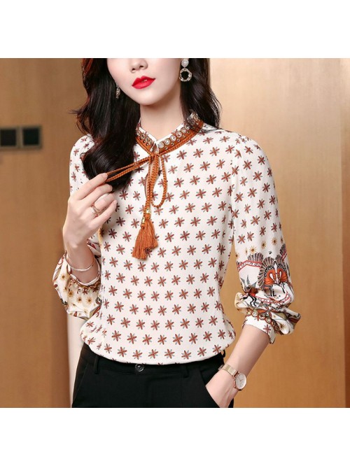 Silk shirt women's spring and summer  new pri...