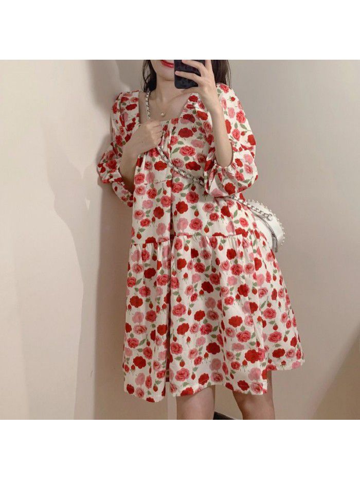 early spring new tea break, French first love Princess Sen can salt sweet broken flower doll dress summer  early spring new tea break, French first love Princess Sen can salt sweet broken flower doll dress summer