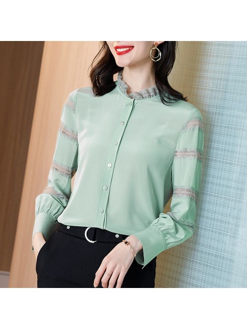 spring new style foreign style top minority lace s...