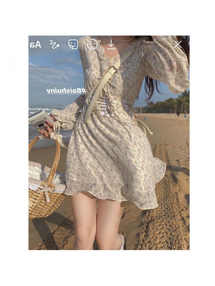 3 / 0510:00am new V-Neck long sleeve high waist skirt  3 / 0510:00am new V-Neck long sleeve high waist skirt