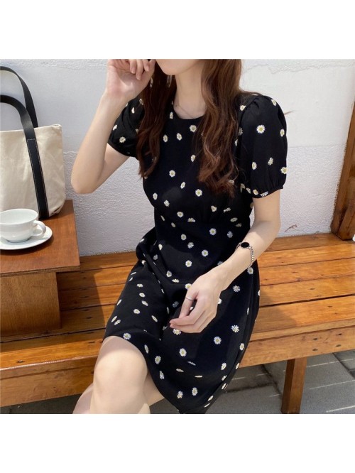 French close waist show thin temperament clever li...