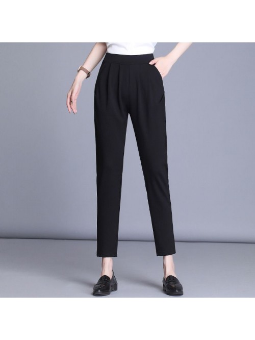 Harlem pants women's autumn summer high waist...