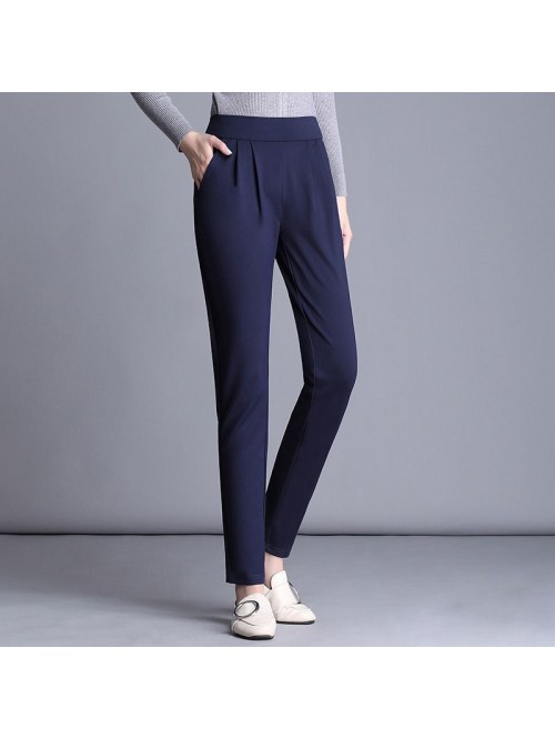 Autumn  new women's pants fat mm loose size w...