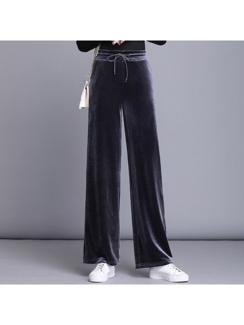 Wide leg pants women's autumn  Pants Large Si...