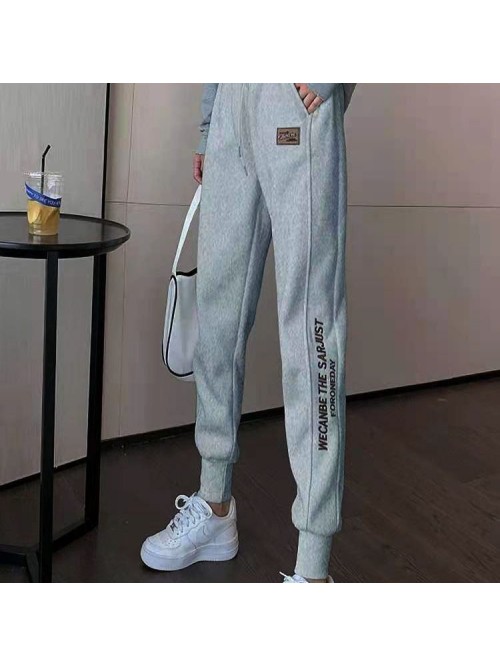 new spring and autumn Pants White leisure sports L...