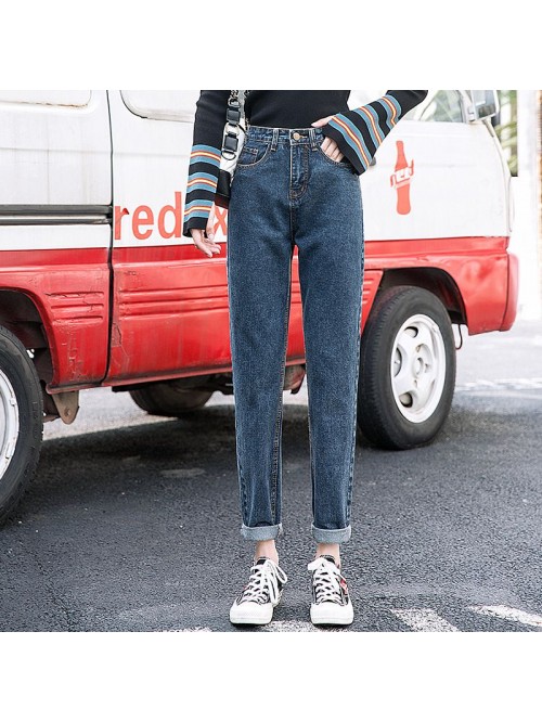 Loose jeans women's new women's pants st...