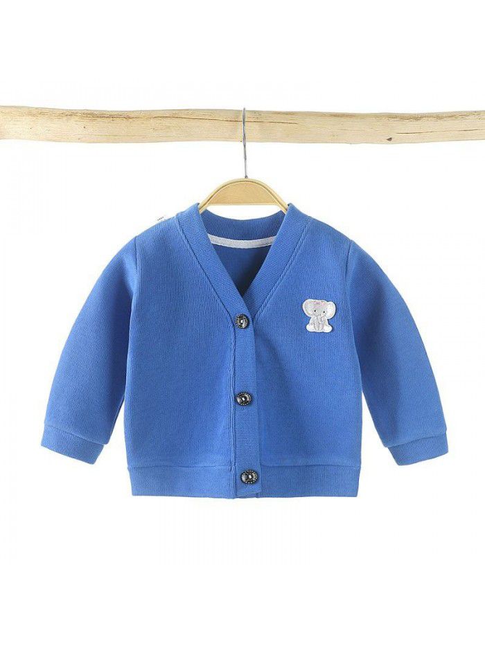 Children's knitwear, boys and girls' autumn and winter clothes, baby coats, baby bottoms, baby sweaters, baby cardigans, spring and autumn 
