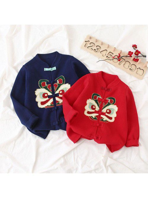 Middle and small children's neutral children's swe...