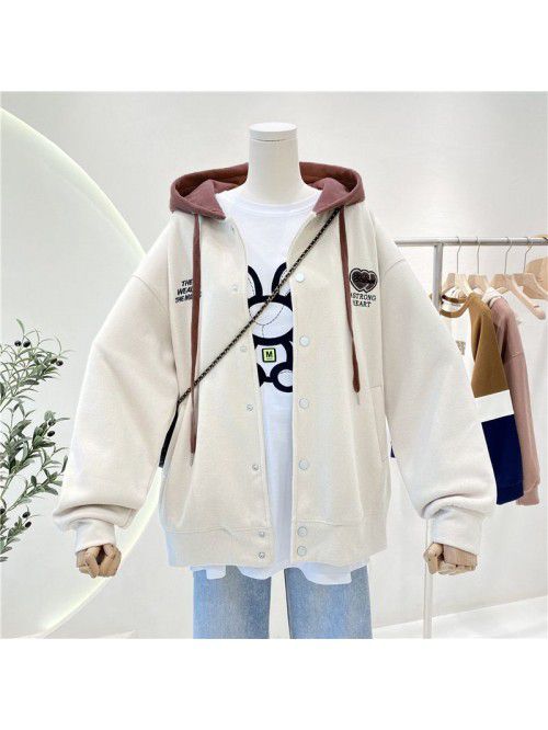 Girls' outerwear sweater, spring and autumn styles...