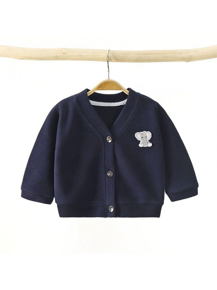 Children's knitwear, boys and girls' autumn and winter clothes, baby coats, baby bottoms, baby sweaters, baby cardigans, spring and autumn 