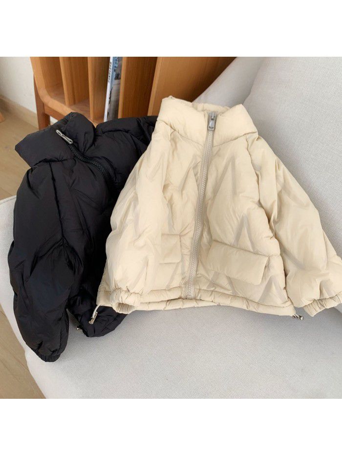 Boys and girls light and thin down cotton children's coat baby foreign autumn and winter clothes baby children's clothes 