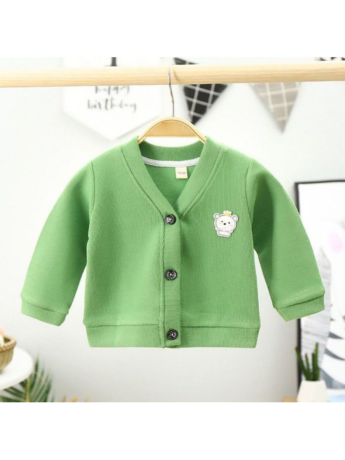 Children's knitwear, boys and girls' autumn and winter clothes, baby coats, baby bottoms, baby sweaters, baby cardigans, spring and autumn 