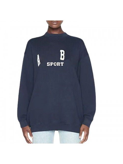 Leisure Fashion Letter Embroidery Pullover Sweatsh...