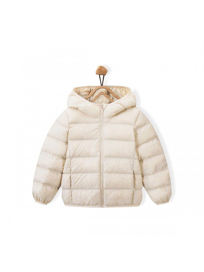 New lightweight down jacket for children's clothing down jacket for boys and girls