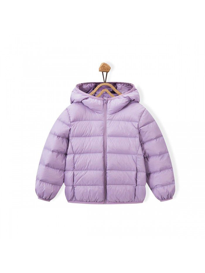New lightweight down jacket for children's clothing down jacket for boys and girls