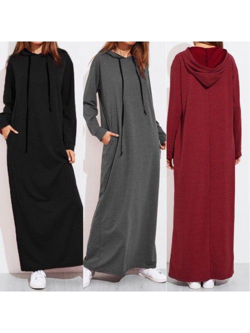 Spring, Summer, and Autumn Women's Long Sleeve Hoo...