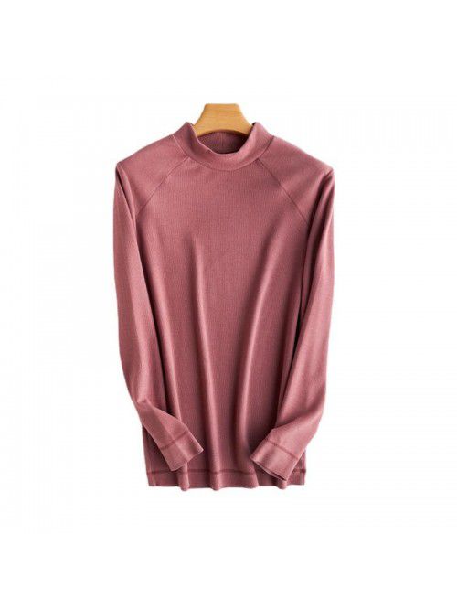 Heaty De Rong Half High Neck Open Shoulder Top Fas...