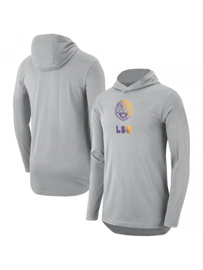 Hooded Long Sleeve T-shirt Training Sports T-shirt Men 