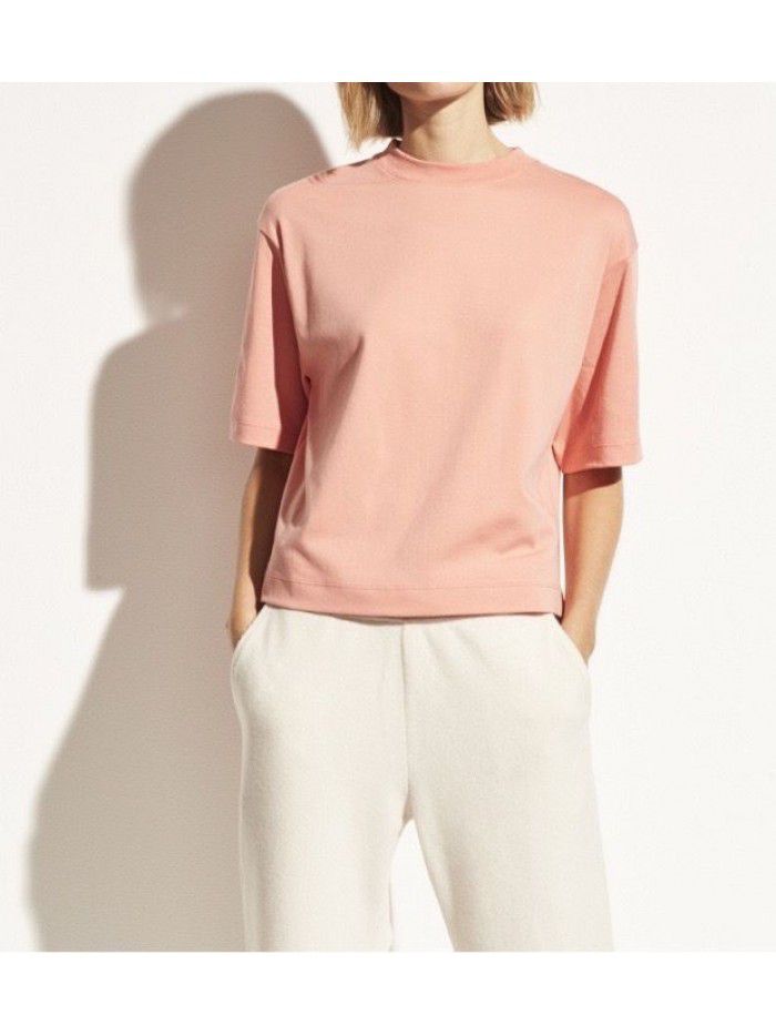 Cotton Crew Neck Loose Short Sleeve Personality T-shirt Loose Cuffs Cover the Body Slim Loose Fit 
