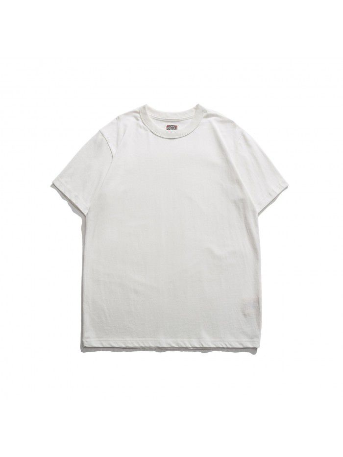Classic slim fitting short-sleeved men's T-shirt is comfortable, soft and skin-friendly, high-quality cotton short T 