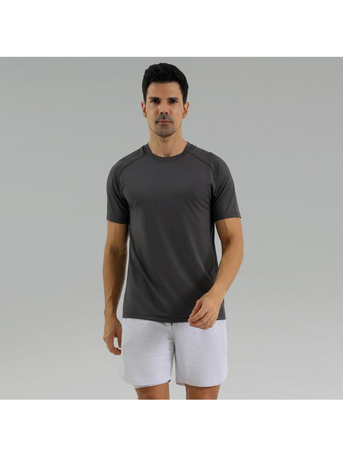 Men's Short Sleeve Outdoor Sports Fitness T-shirt Top Spring and Autumn 