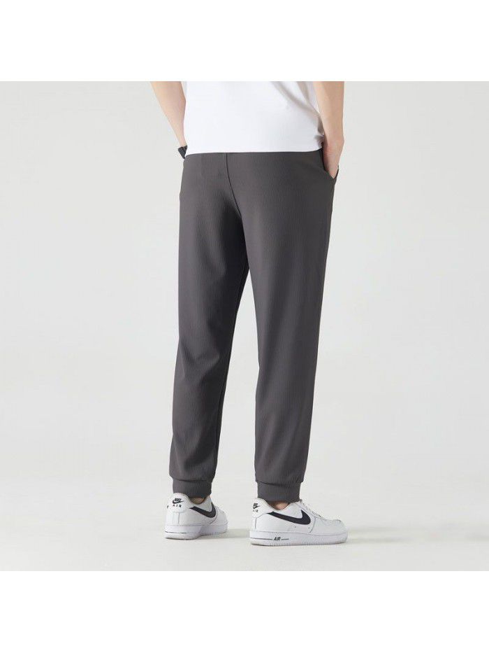 Sports pants, men's casual breathable sanitary pants, running versatile leggings 