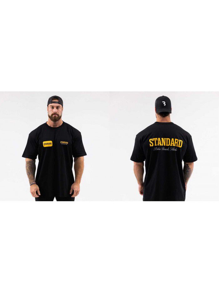 Cotton Short Sleeve T-shirt for Men and Women Summer New Trend Fitness Top Loose Fit