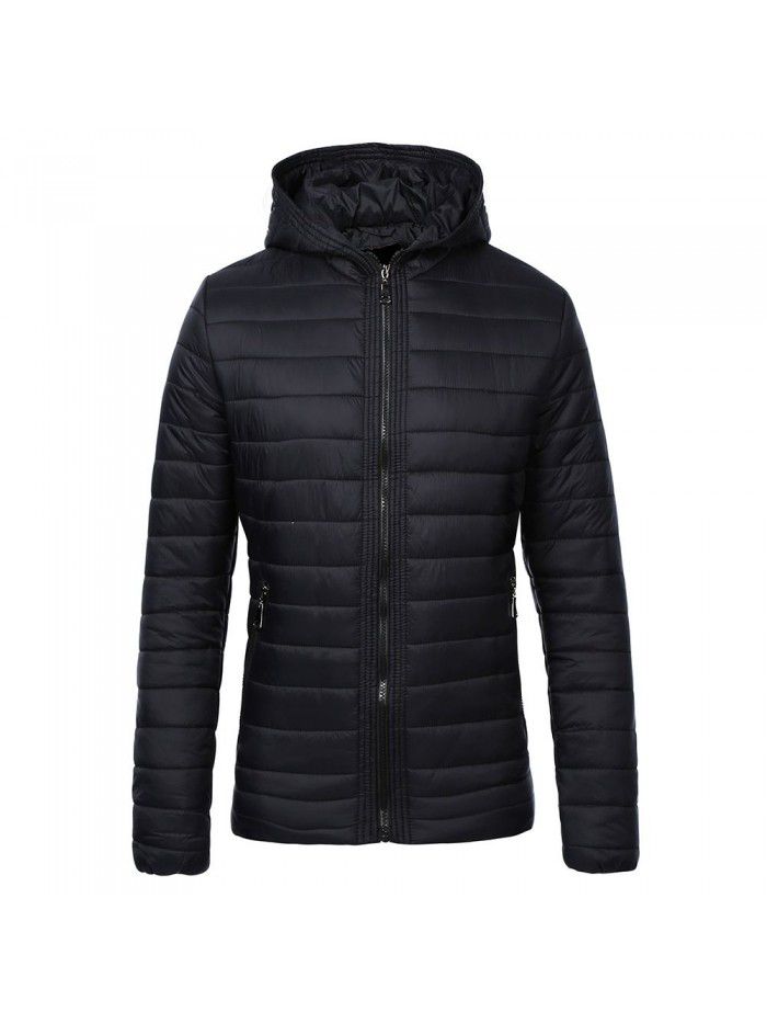 Casual cotton jacket for men and teenagers, winter clothing, loose cotton jacket for men's outerwear 