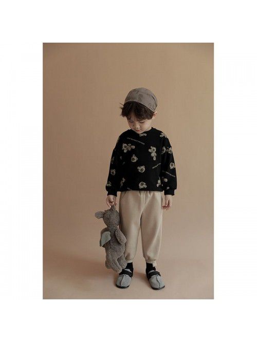 Boys' Sweater Spring and Autumn Cartoon Print...