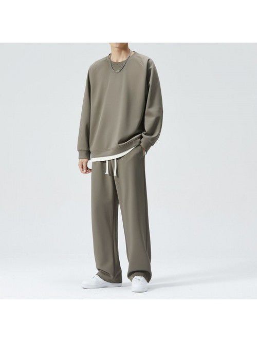 Spring and Autumn Leisure Sports Set Men's Lo...