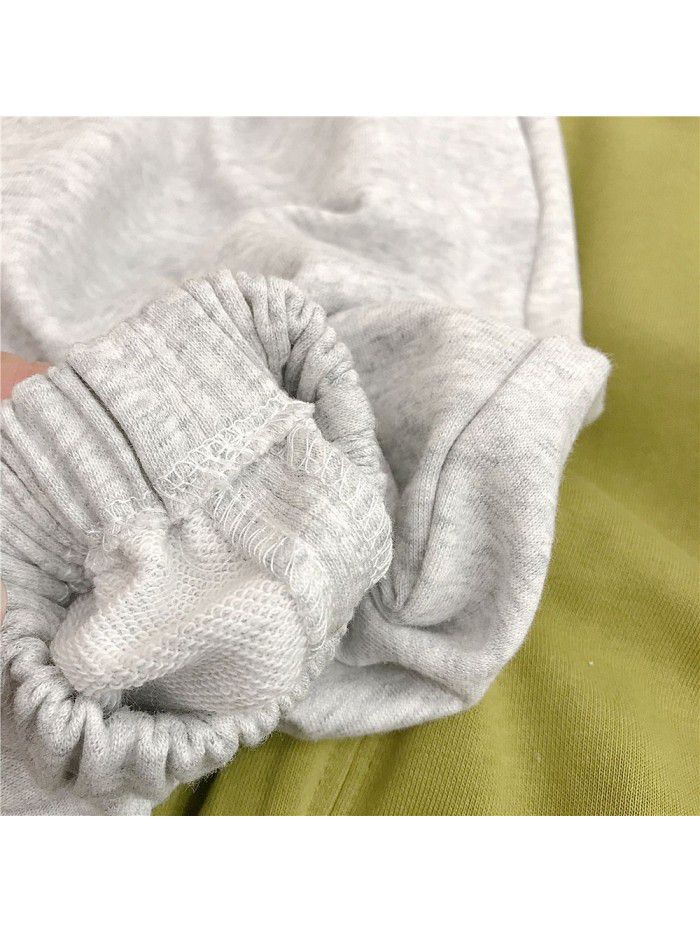 Girls' trousers Spring and autumn outerwear new style fashionable girls' children's clothes Spring and autumn simple casual pants 