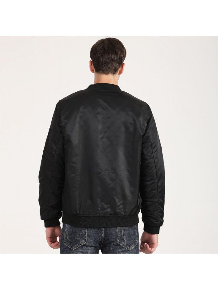 Short men's flying jacket, lightweight cotton jacket, men's jacket