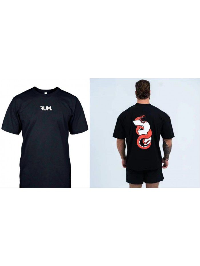 Cotton Short Sleeve T-shirt for Men and Women Summer New Trend Fitness Top Loose Fit