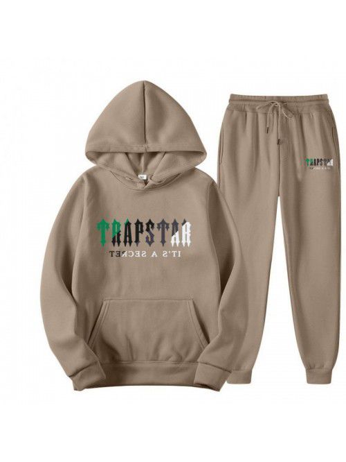 New men's hoodie set for spring, autumn, and winte...