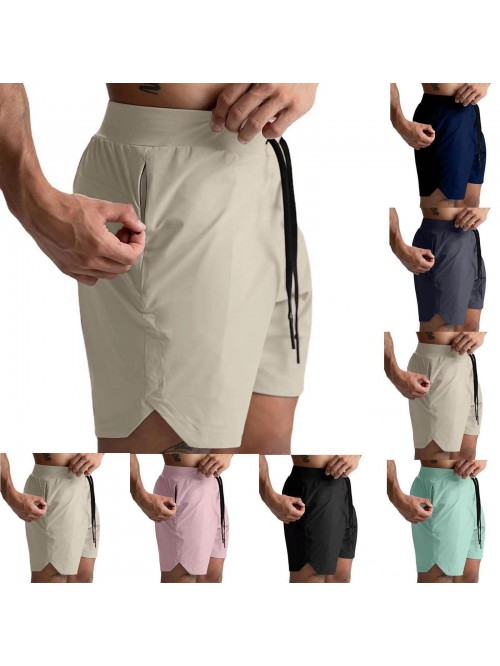 Crazy Muscle Men's Shorts Single-layer woven quick...