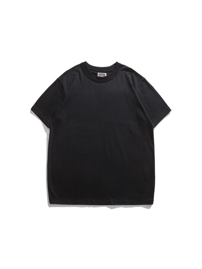 Classic slim fitting short-sleeved men's T-shirt is comfortable, soft and skin-friendly, high-quality cotton short T 