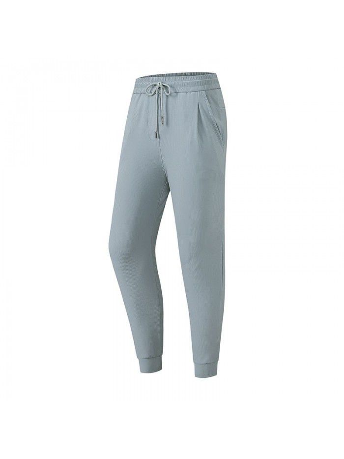 Sports pants, men's casual breathable sanitary pants, running versatile leggings 