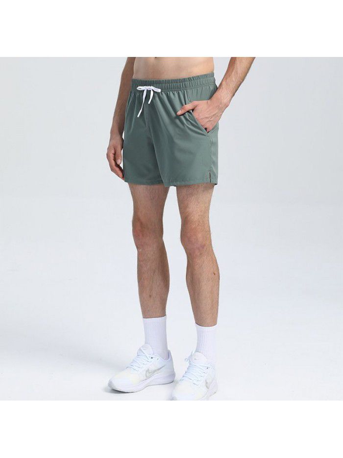 Sports Shorts Men's Quick Dried Triad Pants New Summer Thin Loose Breathable Running Basketball Training Pants 