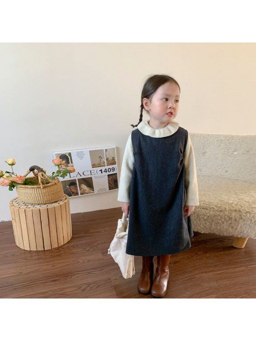 Girls' Korean version dress autumn new children's ...