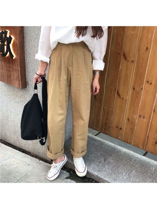 Spring/Summer Korean Version Simple Versatile Loos...