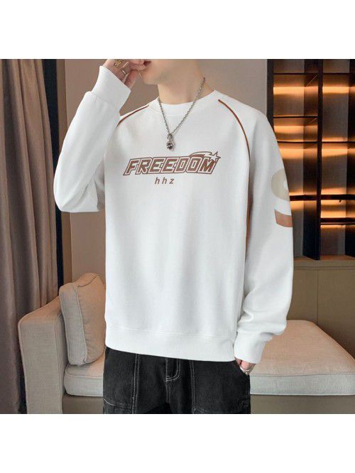 Long sleeved men's sweater, spring and autumn tren...