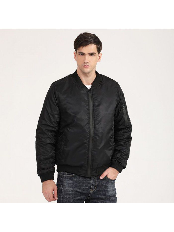 Short men's flying jacket, lightweight cotton jacket, men's jacket