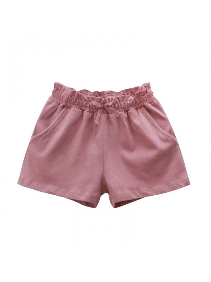 Children's Summer New Girls' Pants Children's Summer Shorts