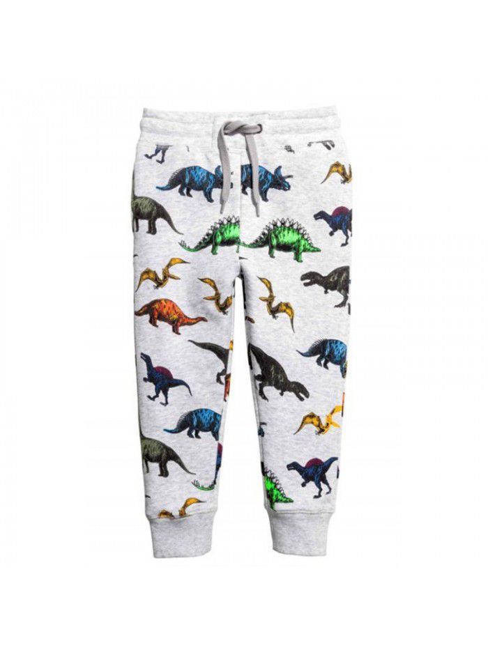 Boys' Pants Children's Knitted Pants Cartoon Sweater Pants Autumn New Children's Pants 