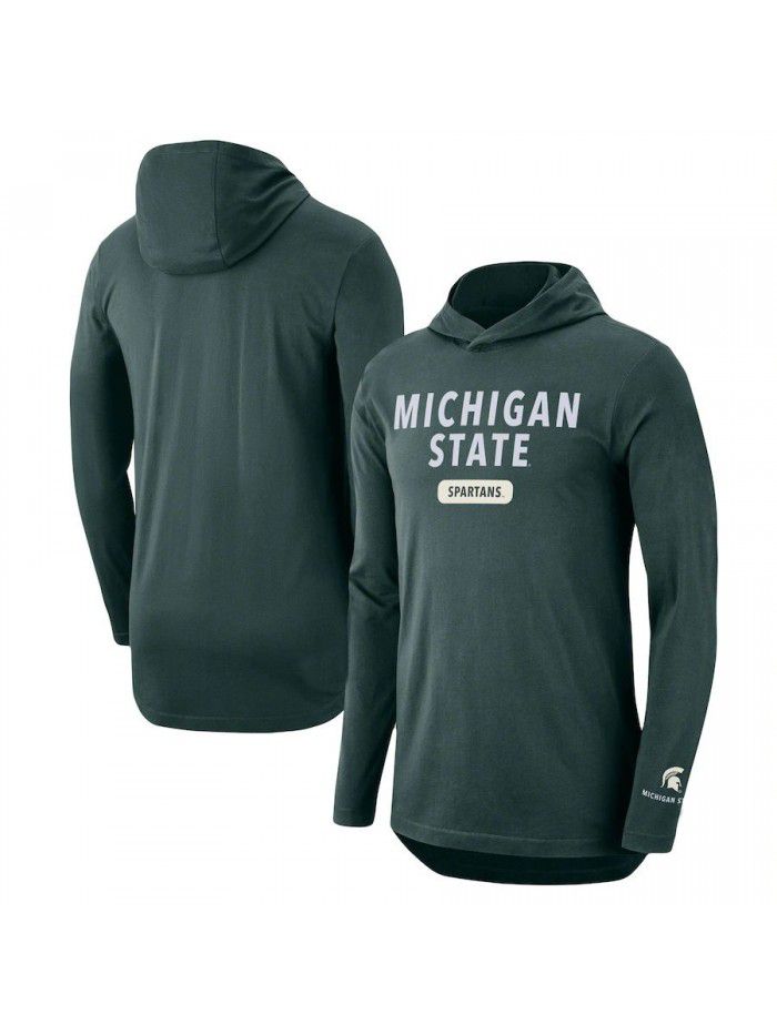 Hooded Long Sleeve T-shirt Training Sports T-shirt Men 