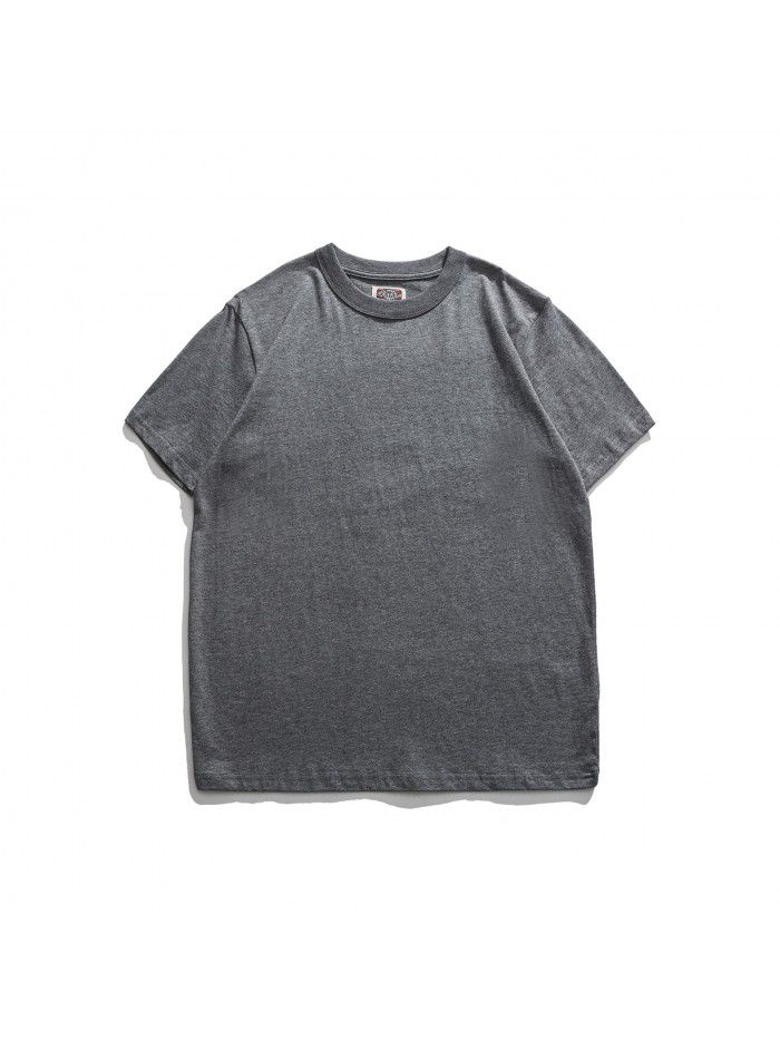 Classic slim fitting short-sleeved men's T-shirt is comfortable, soft and skin-friendly, high-quality cotton short T 