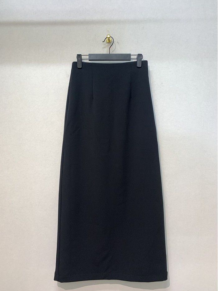 New Vintage Fashion High Waist Half Skirt Slim Long Skirt 