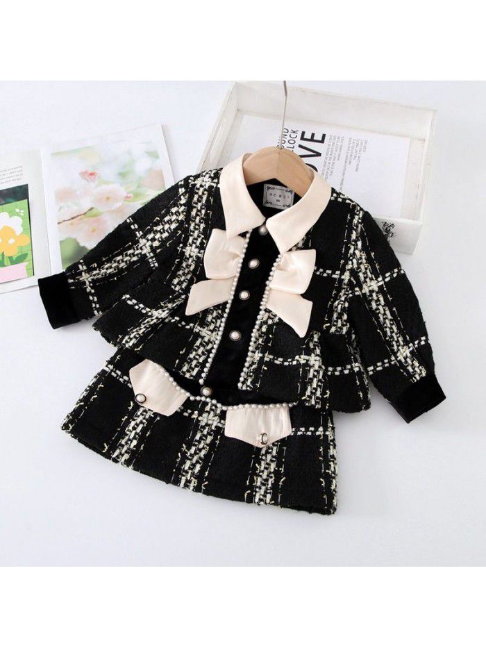 Children's Set Spring and Autumn New Two Piece Girls' Set 